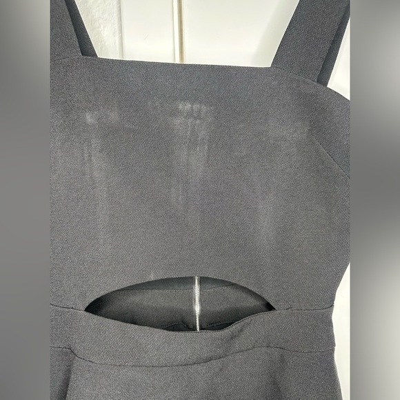 English Factory Black Scalloped Hem Dress size S - Picture 2 of 8